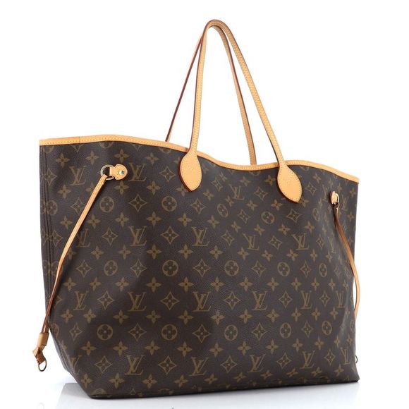 Louis Vuitton Neverfull Tote Monogram Canvas GM Brown - Picture 2 of 6